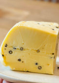Schnittkäse aus Schafmilch Gouda-Art - Grüner Pfeffer 139g