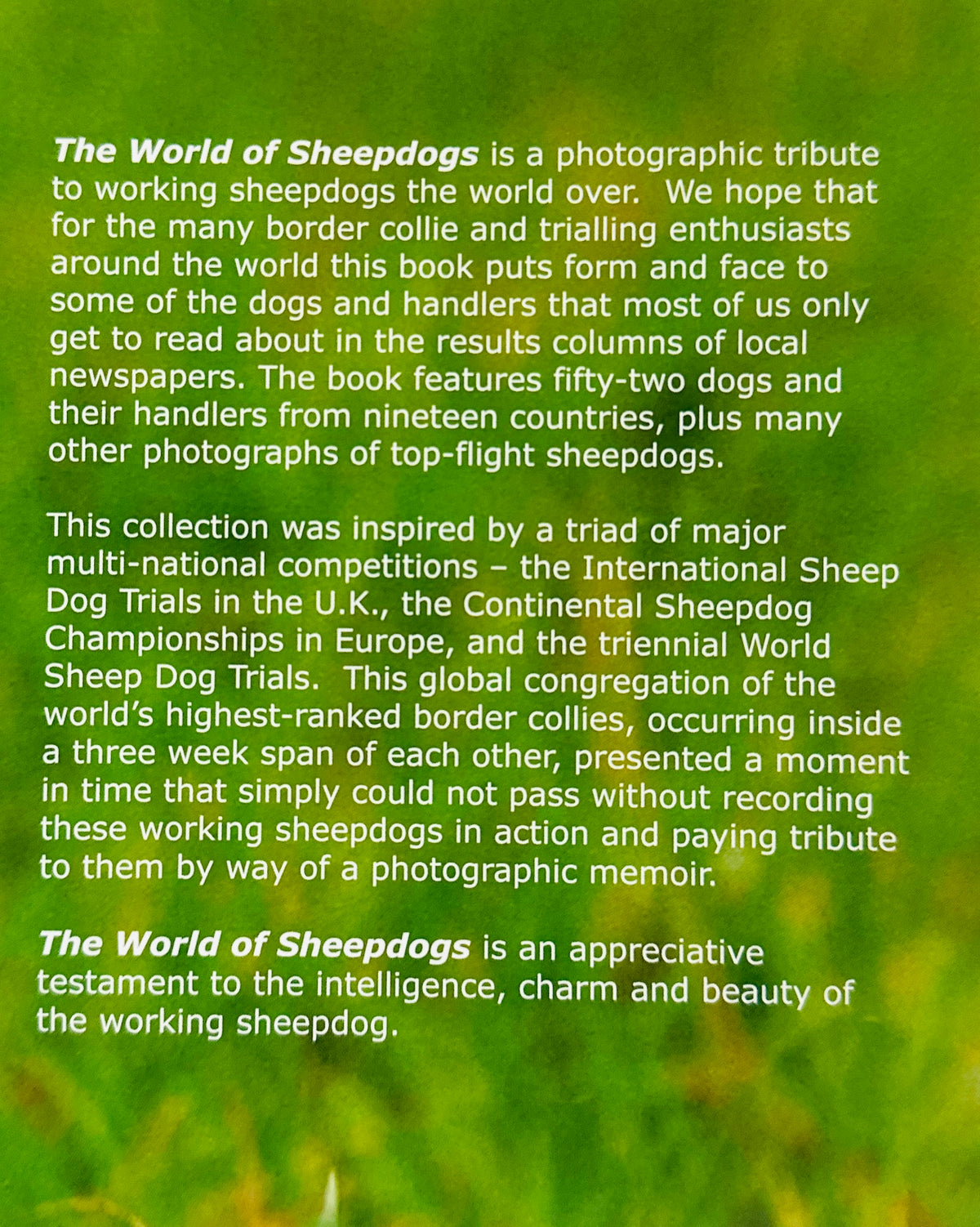 The World of Sheepdogs – A Photographic Tribute
